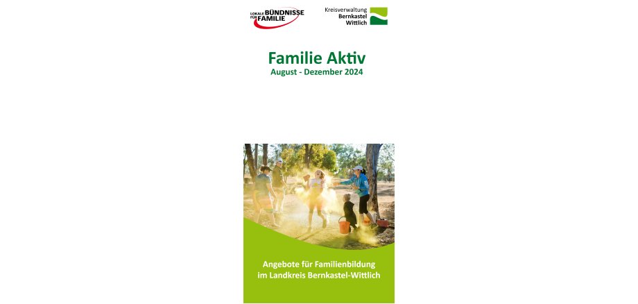 Titelseite der Broschüre