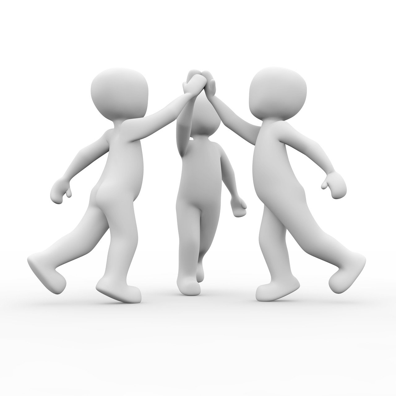 Symbolbild drei Figuren