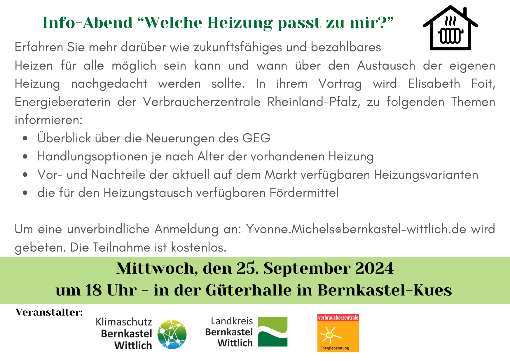 Infoveranstaltung September 24 Heizen Kreisnachrichten - 1 Infoveranstaltung September 24 Heizen Kreisnachrichten - 1