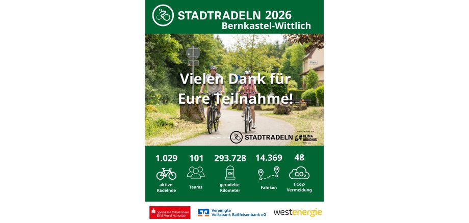 2026 Bernkastel-Wittlich (Insta-Post (4:5)) - Stadtradeln - Danke für die Teilnahme 2026 Bernkastel-Wittlich (Insta-Post (4:5)) - Stadtradeln - Danke für die Teilnahme